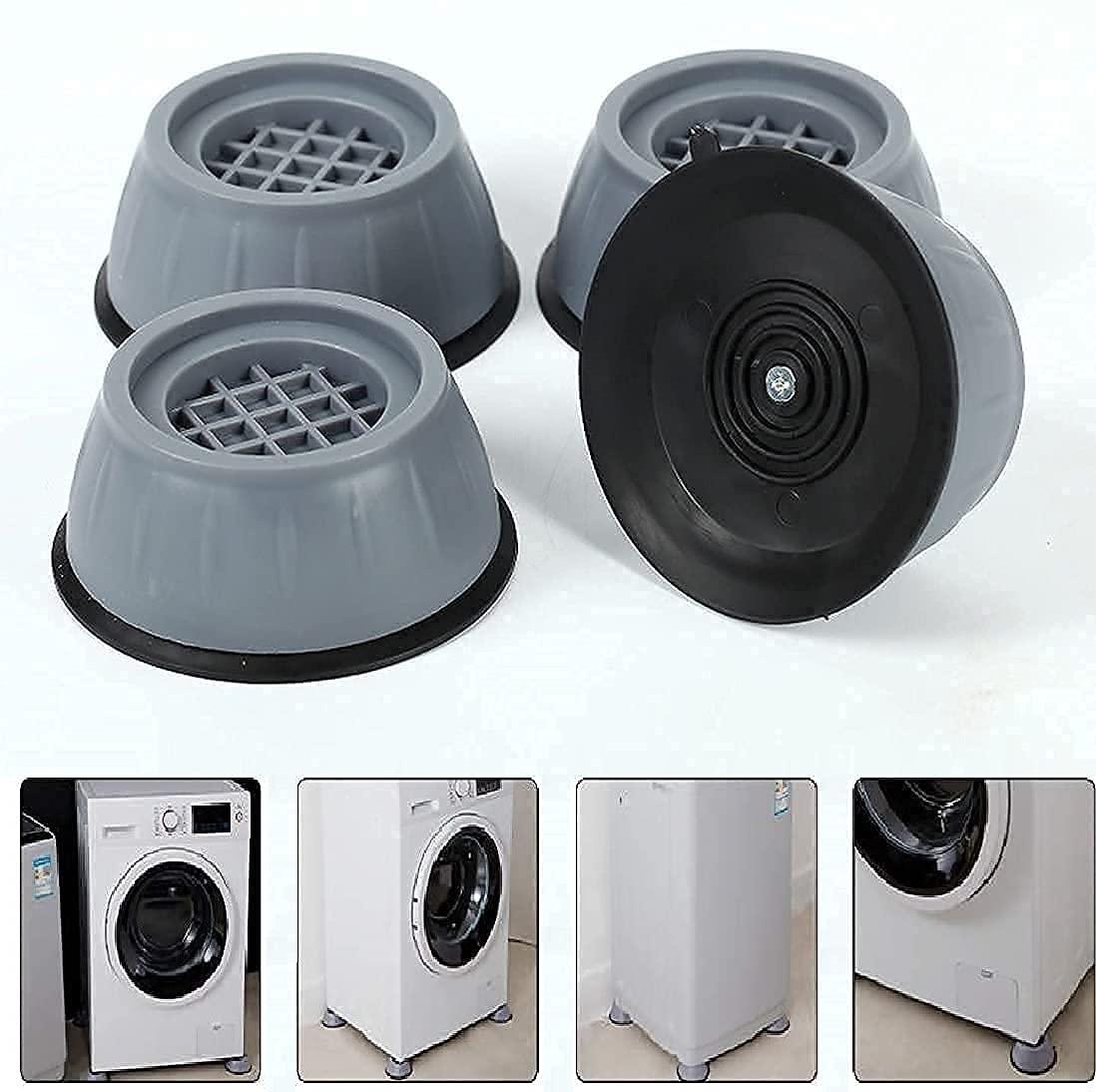 Anti-vibration Heavy Duty Multi Purpose Stand For Washing Machine & Refrigerator(4 Units)