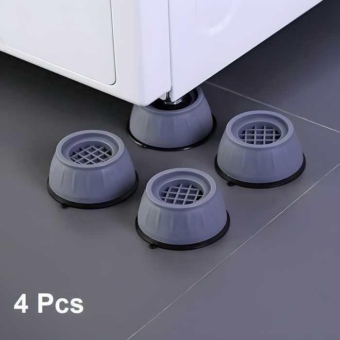 Anti-vibration Heavy Duty Multi Purpose Stand For Washing Machine & Refrigerator(4 Units)