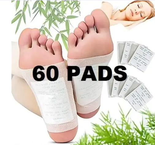 Detox Organic Foot Pad, Foot Patches for Effective Weight Loss and Overall Health Problems (PACK OF 60)