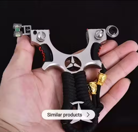 Laser Slingshot Gulel, Catapult for Outdoor Aiming Practice